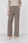 Pantalon ample taille haute élastiquée avec plis - Pantalon RINGIL
