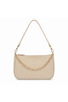 Sac en cuir texturé avec bandoulière amovible et chaîne - Sac BUGHAKIX