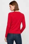 Jumper with long sleeves and asymmetrical buttons - Sweater HOLYX