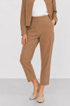 Pantaloni da donna in viscosa a vita alta alla caviglia - Pantalone Fashion PATUX