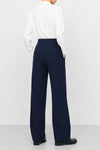 Tailored trousers with a pinstripe design and side pockets - Trousers GIOSSYX