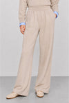 Pantalon large décontracté à taille haute élastique - Pantalons TWISTX