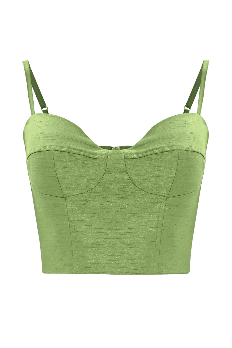 Haut bustier avec zip - Top CELINE