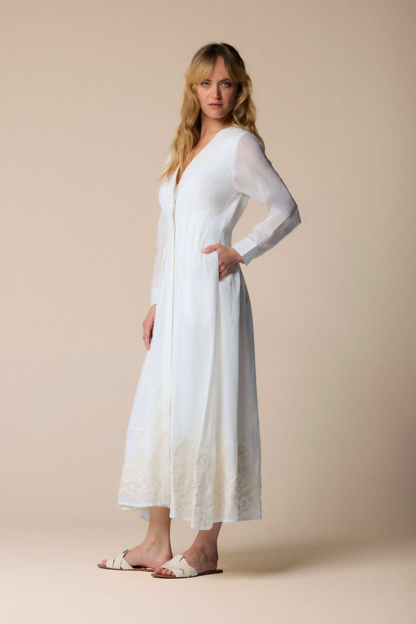 Butter Vanilla long sleeved dress - Dress JODITH