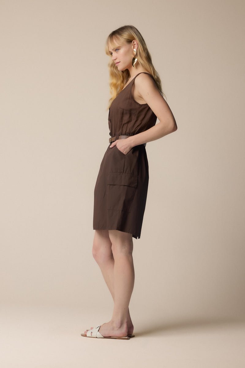 Simple yet elegant  above knee dress - Dress HUBERTA