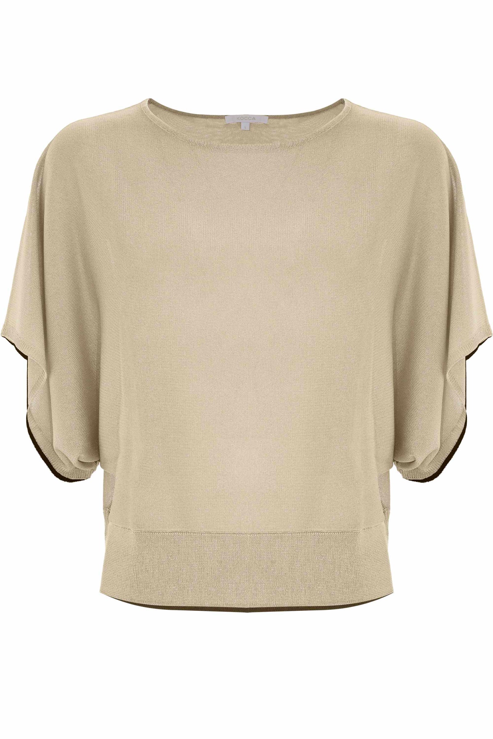 Modern fashionable silky buttonless blouse Blouse KARLA