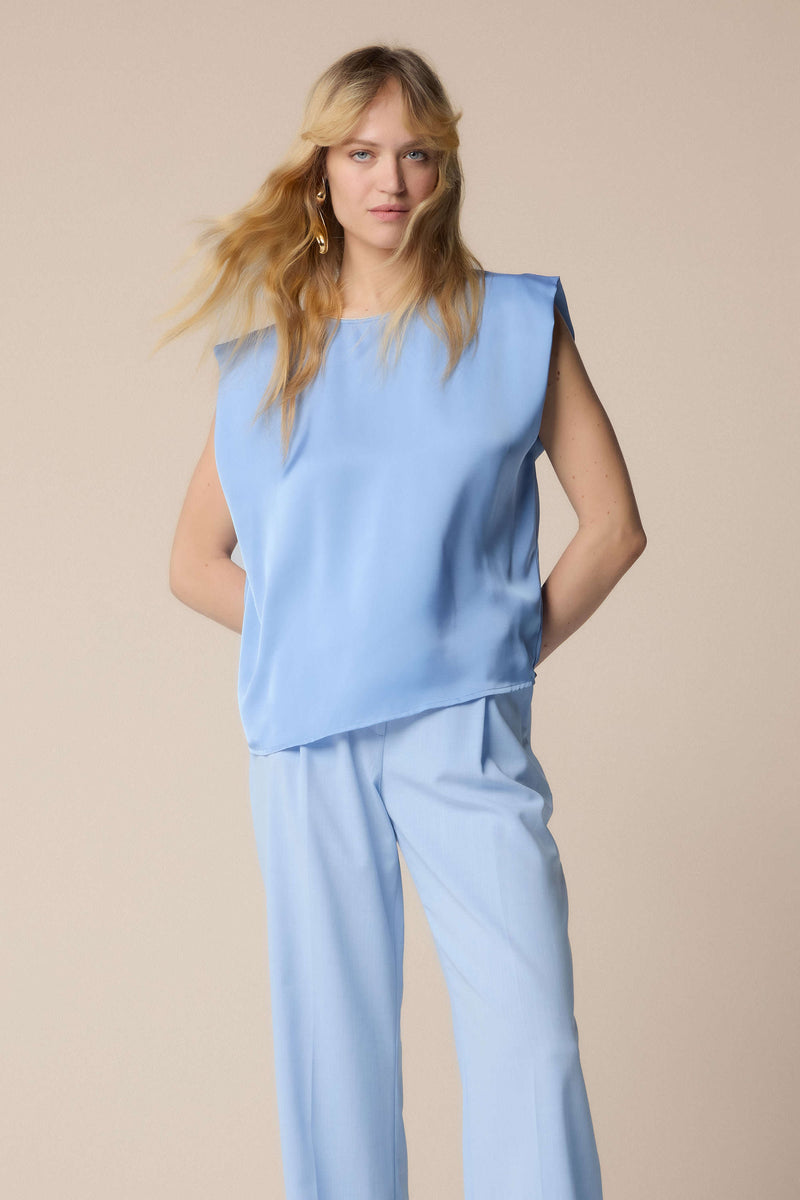 Chic modern soft shift blouse - Blouse  KOSTANZA