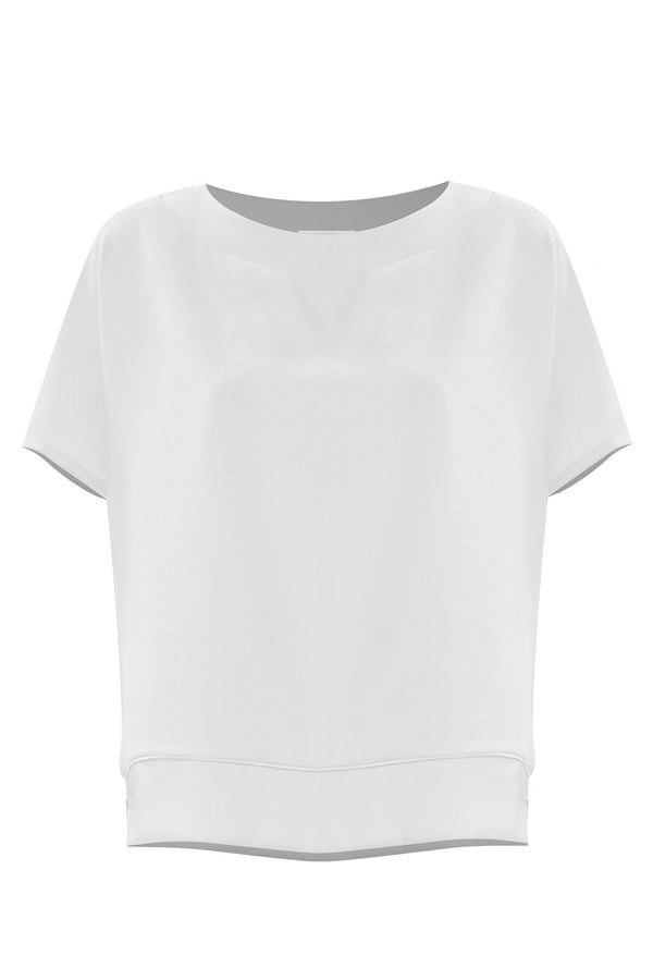 Blusa básica de escote redondo - Blouse  LARUA