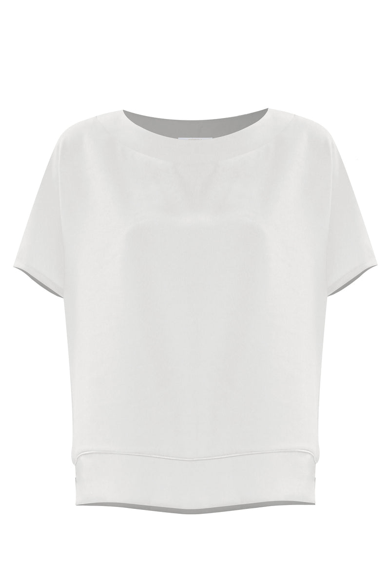 Blusa básica de escote redondo - Blusa LARUA