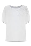 Blusa con detalle de strass - Blusa IDITA