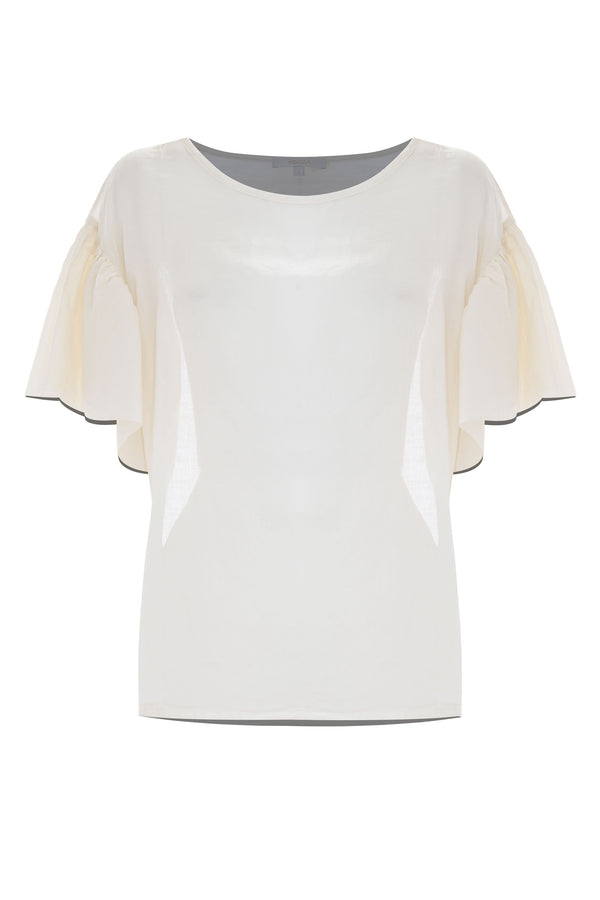 Blusa con maniche a pipistrello - Blusa HOLM