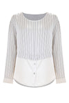 Blusa-camisa 2 en 1 - Blusa RAMIRA