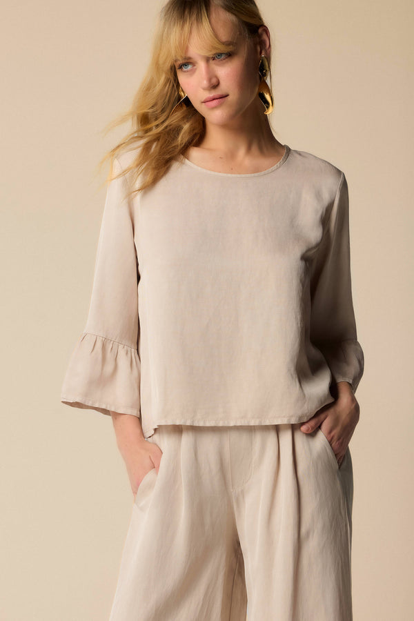 Blusa con volantes - Blouse  JAYDEN