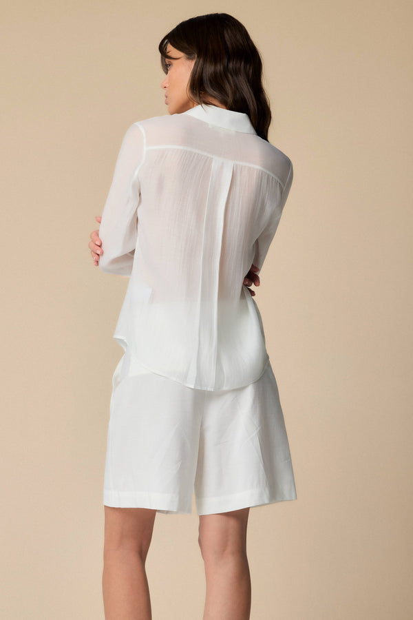 Sheer soft and chic light summer blouse - Blouse  HALEY