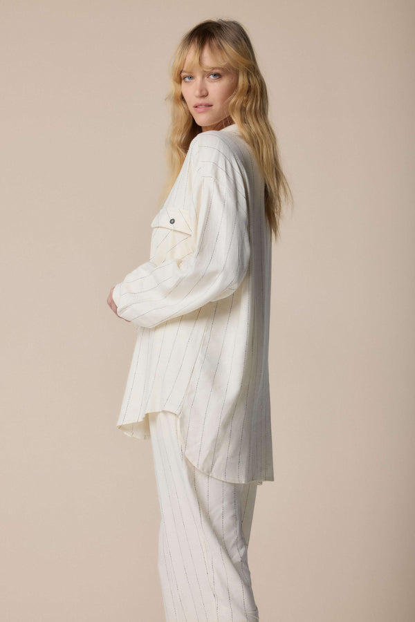 Camicia a righe oversize fit - Camicia IPNO