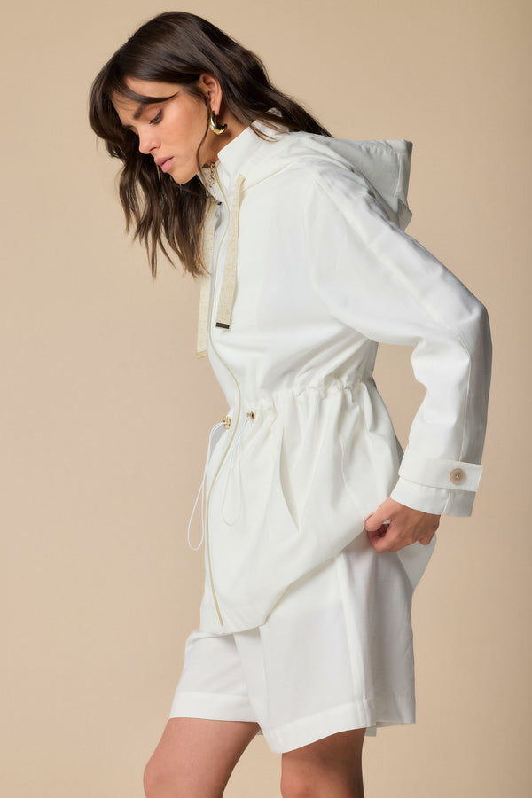 Chic marine style mid length jacket - Jacket  GERBERA