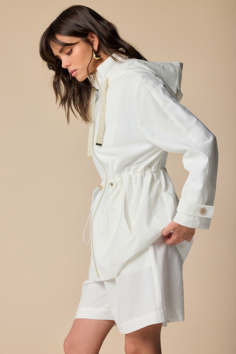 Chic marine style mid length jacket - Jacket  GERBERA