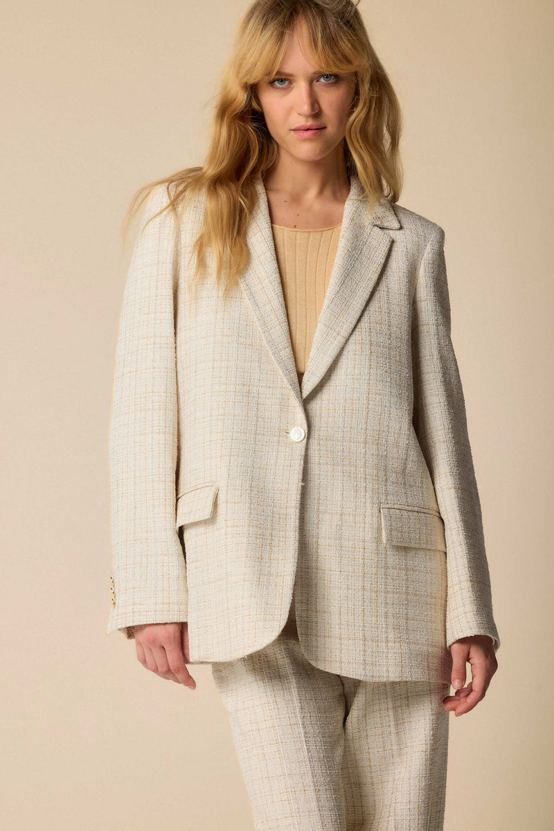 Country blazer style chic three-quarter jacket - Jacket  GALENAY