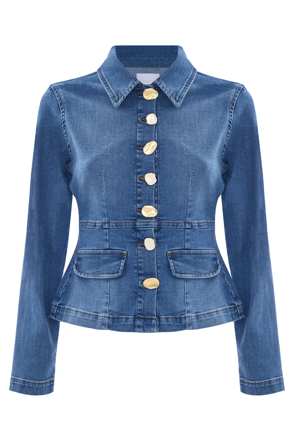 Chaqueta denim manga larga - Veste NERSA