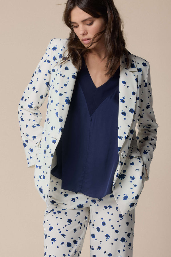 Blazer estampado floral - Veste YVES