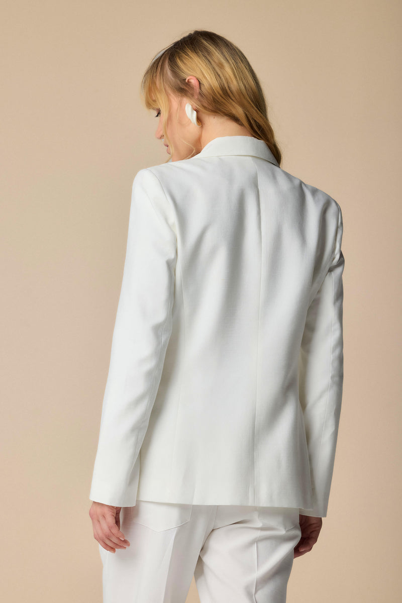 Stunning tailored blazer-style waist length jacket - Jacket  ELVETIA