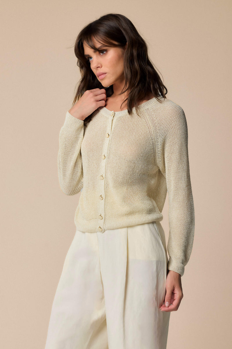 Maglia cardigan con bottoni - Maglia MELANIE