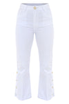 Beach chic three quarter length trousers - Trousers Color DALEVIB