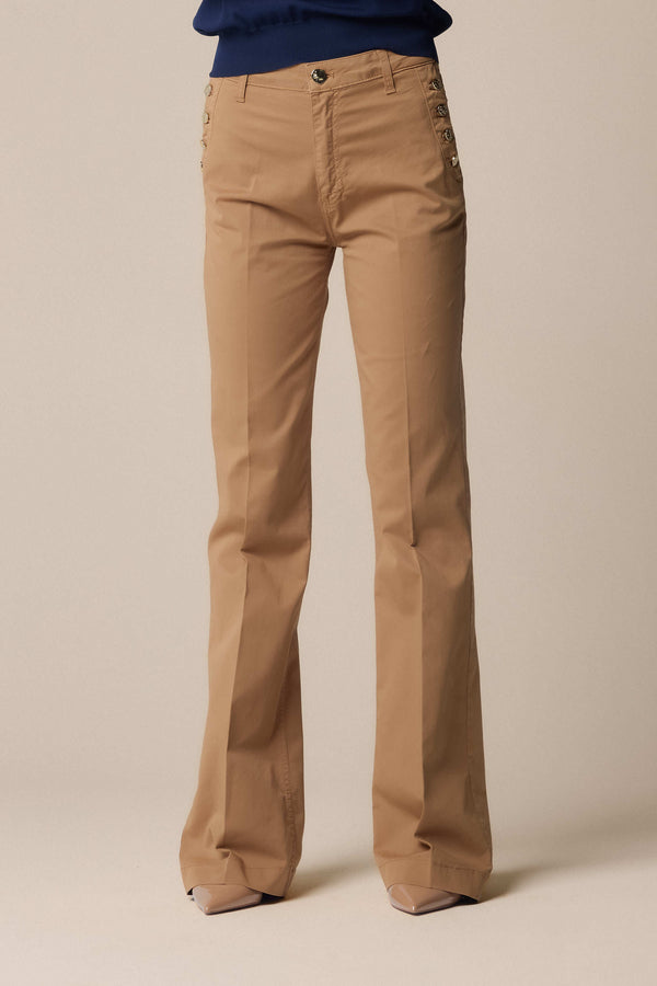 Casual smart slim jean-style trousers - Trousers Color ROONEY