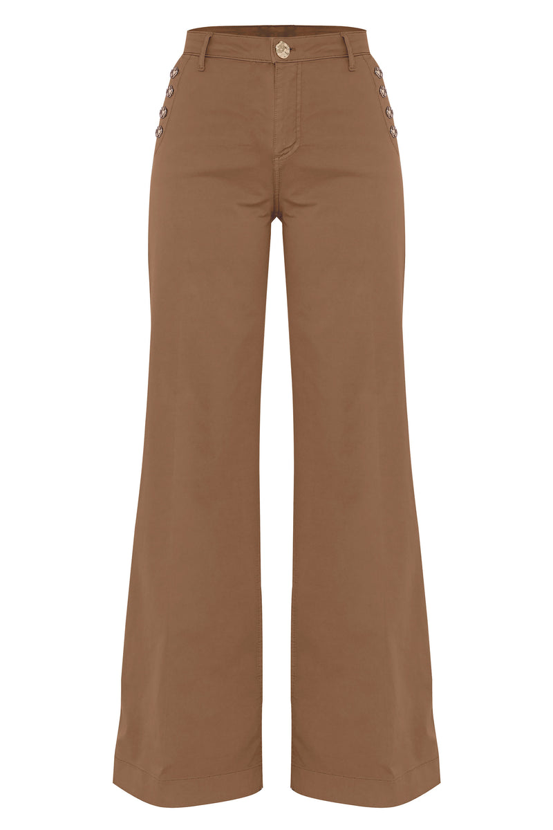 Casual smart slim jean-style trousers - Trousers Color ROONEY