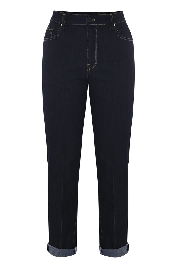 Pantalone flare fit in denim - Pantalone Denim GRANT