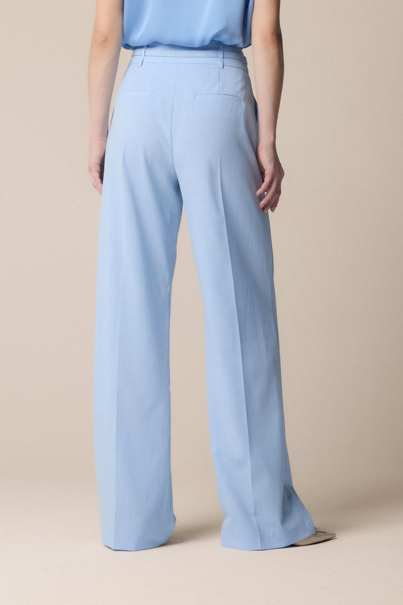 Casual chic full length slim fit trousers Trousers ELCHA