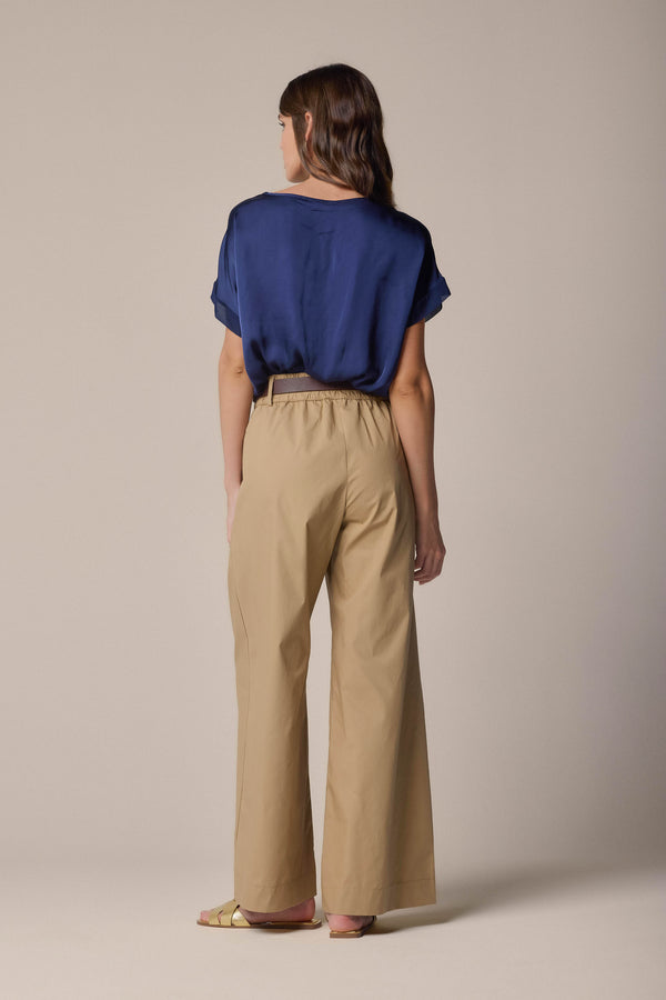 Pantalon coupe loose effet plissé - Pantalon  MAGDALENE