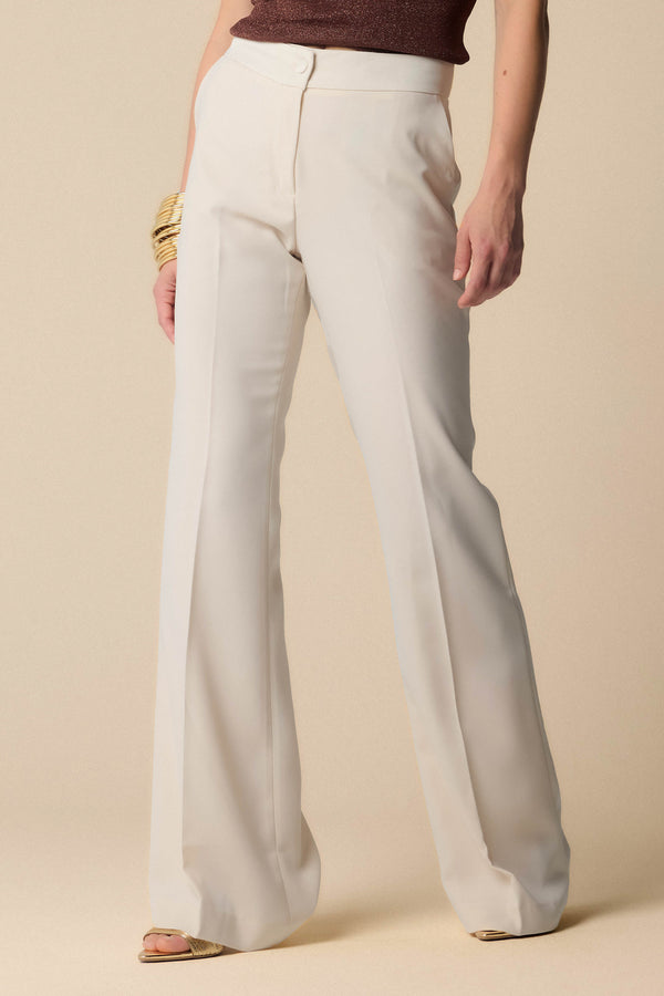 Pantalon avec coupe légèrement évasée - Pantalon  HONORE