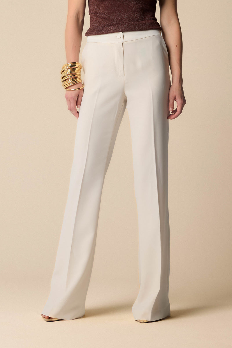 Pantalon avec coupe légèrement évasée - Pantalon  HONORE