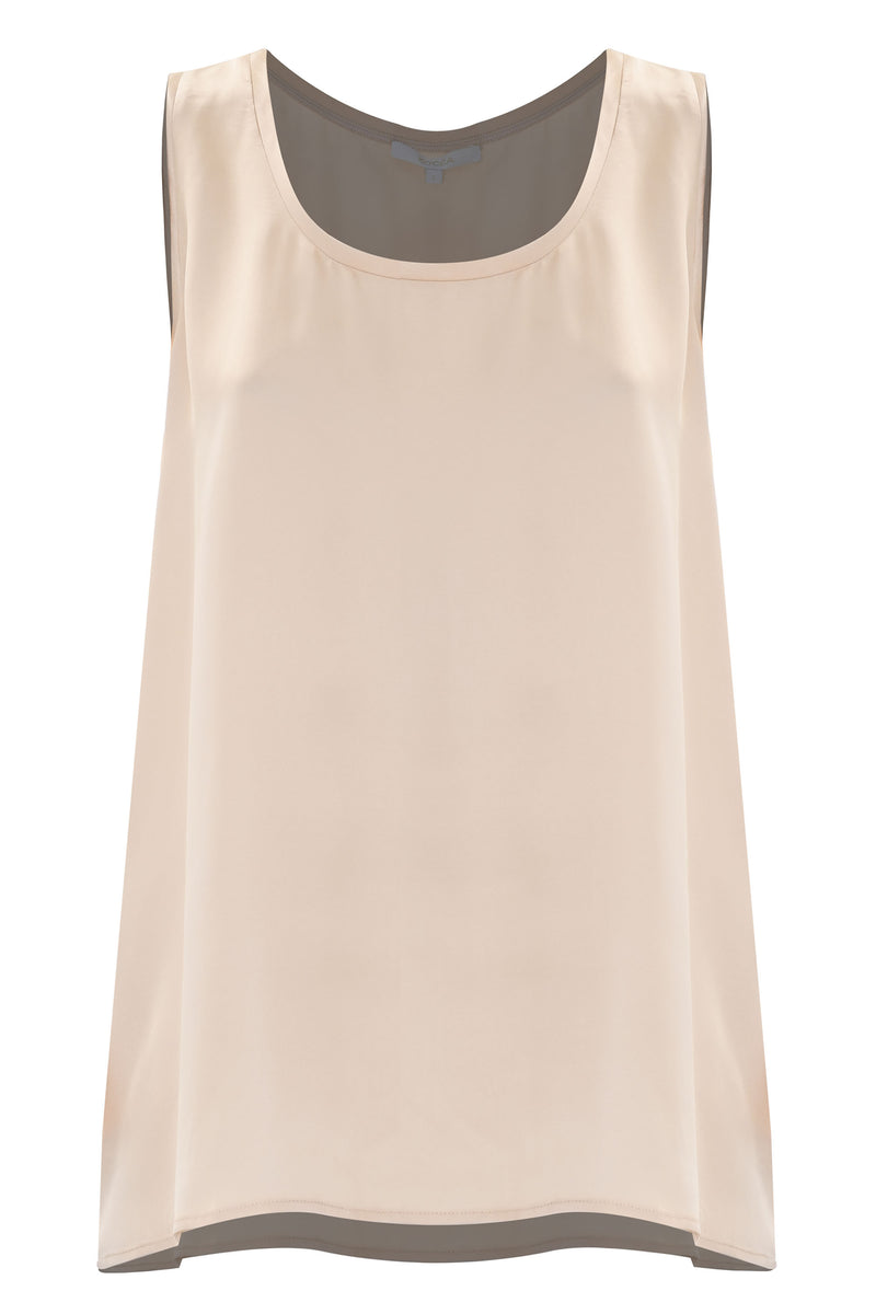 Relaxed yet elegant vest style top - Top GAYSA