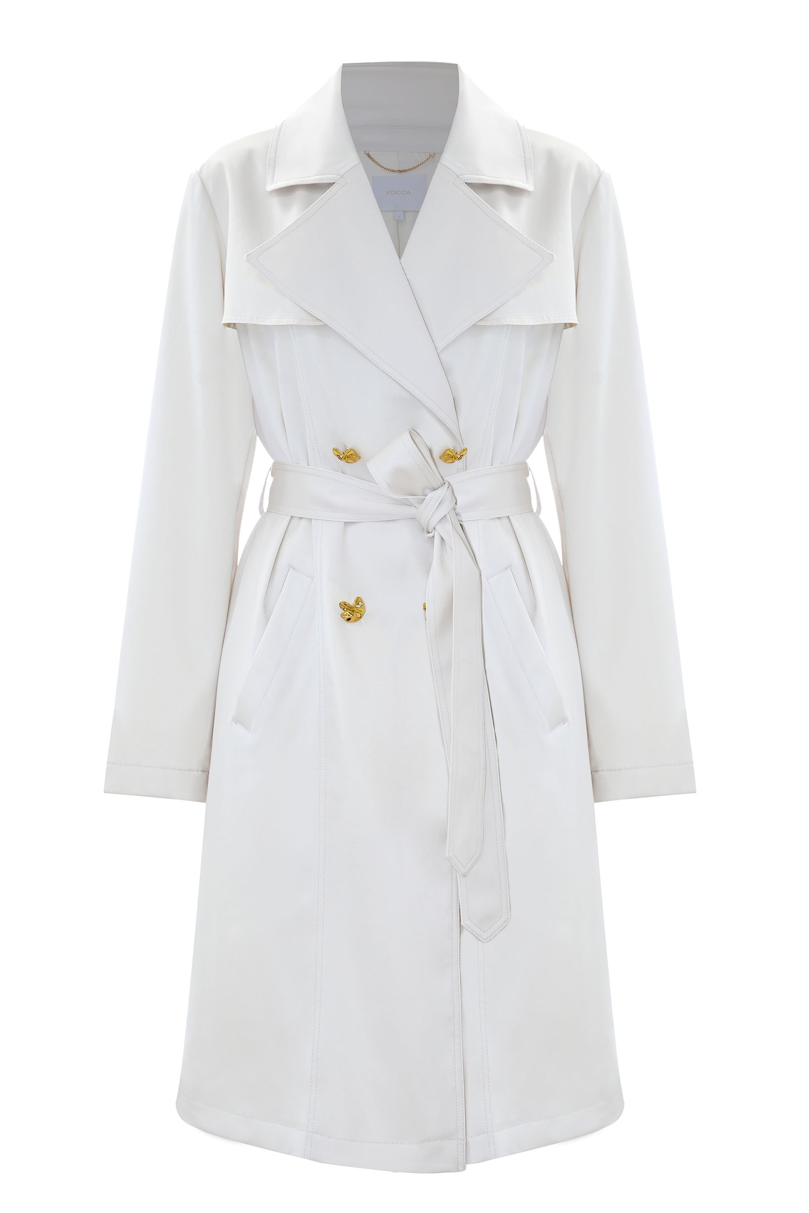 Trench Premaman In Lana BE20-225 - 81% Lana, Chiusura Lampo, Con Inserti, Morbido E Caldo - Foto 10