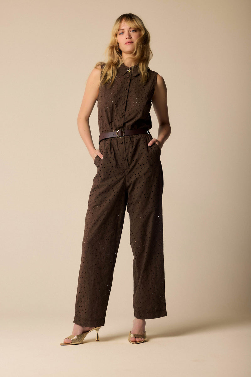 Professional elegant, one piece trouser set - Jumpsuit  GRACEL