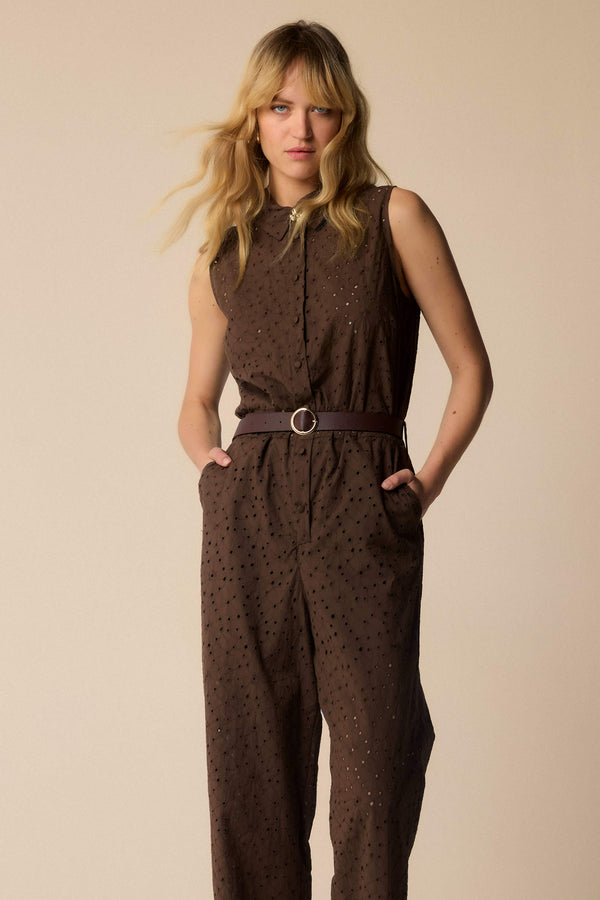 Professional elegant, one piece trouser set - Jumpsuit  GRACEL