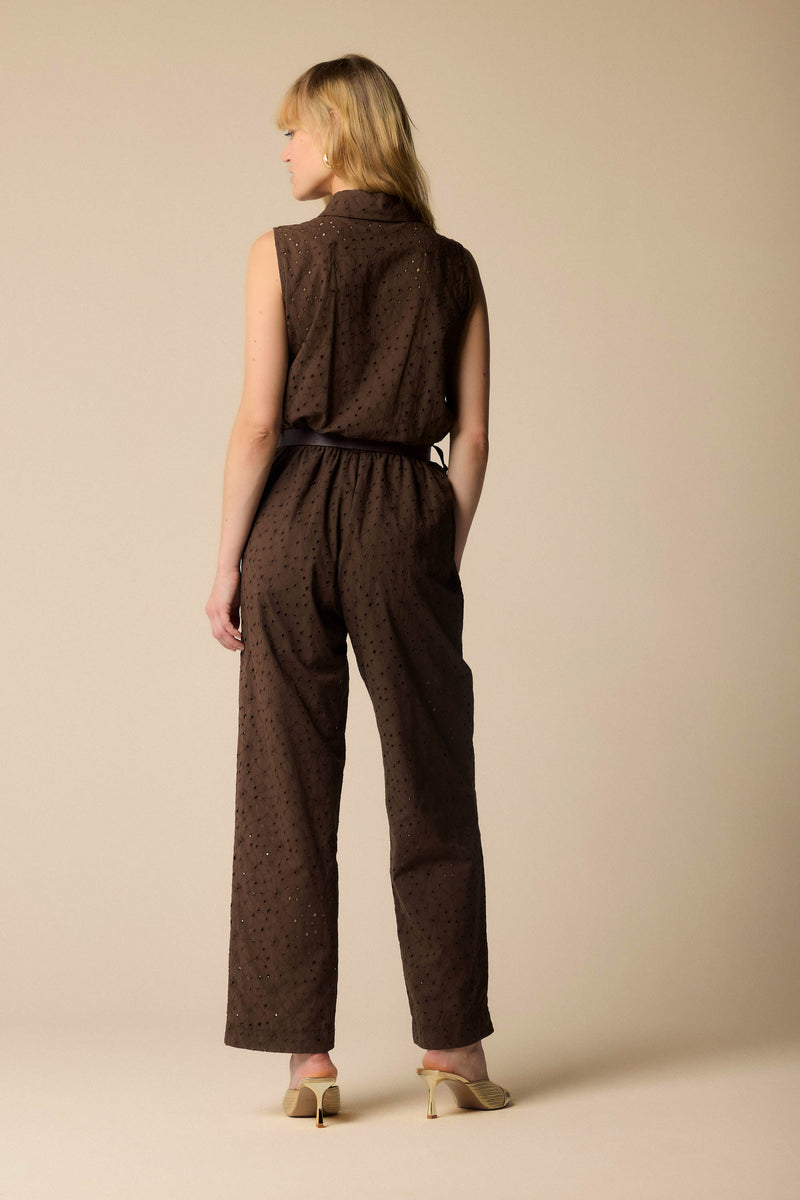 Professional elegant, one piece trouser set - Jumpsuit  GRACEL