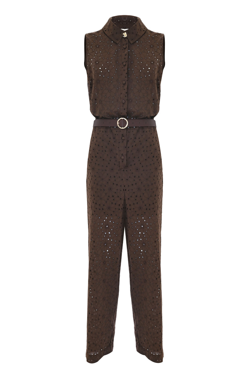 Professional elegant, one piece trouser set - Jumpsuit  GRACEL