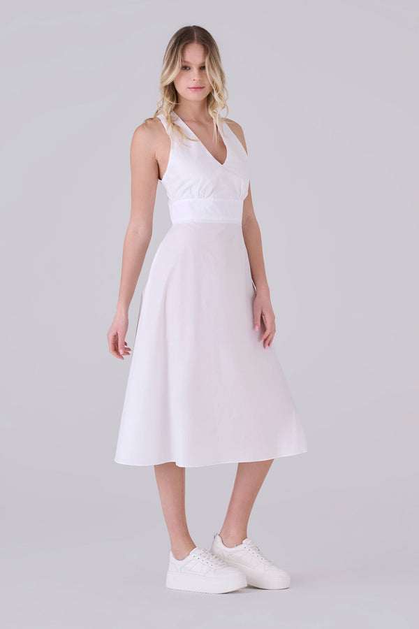 Vestido largo cruzado - VESTIDO DALEX