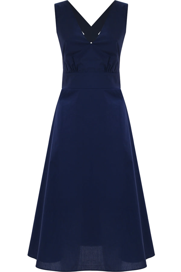Vestido largo cruzado - VESTIDO DALEX