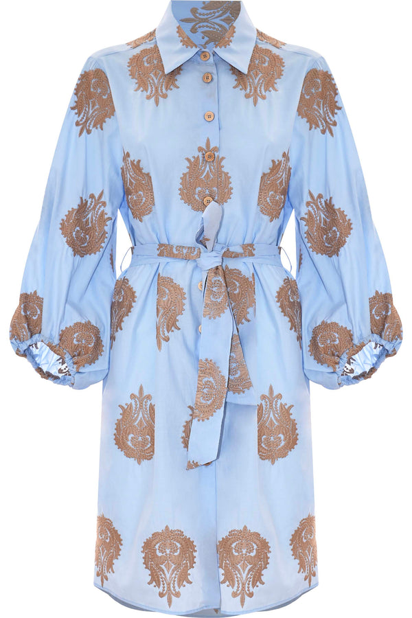 Fancy chemisier dress - Dress Egidix