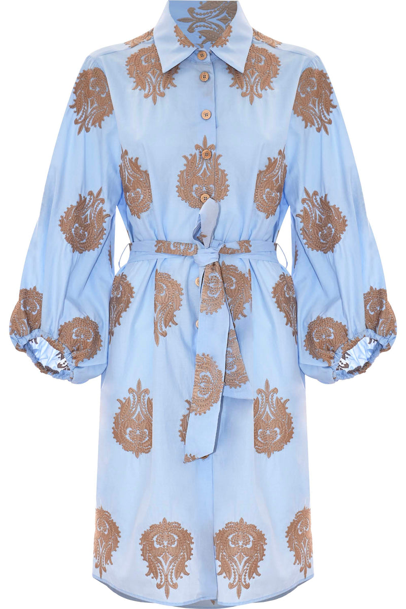 Fancy chemisier dress - Dress Egidix