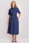 Robe midi à manches courtes - Robe REGELINDE