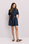 Vestido corto denim - Vestido ARCHI