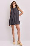 Robe courte sans manches coupe fluide - Robe NIOBE