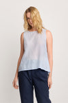 Top fluido con volantes - Blusa GAUDENZY