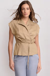 Blusa con colletto a punta - BLUSA DOMMA