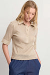 Blusa con colletto a vela - BLUSA NERINA